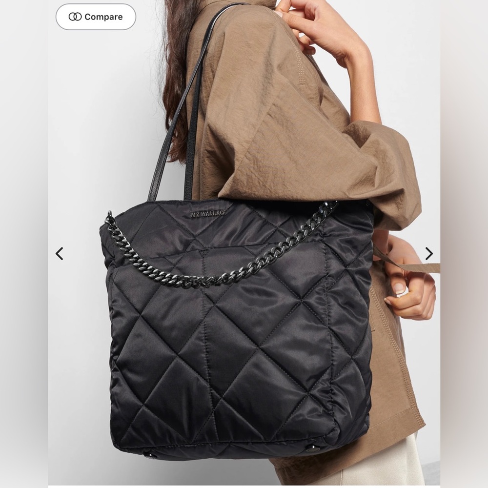 MZ Wallace- NWOT- Quilted Bowery Quattro Tote